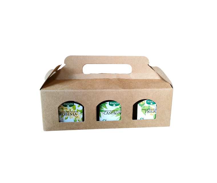 Honigtrio 250 Gramm (Kastanie, Robinie, Limette)