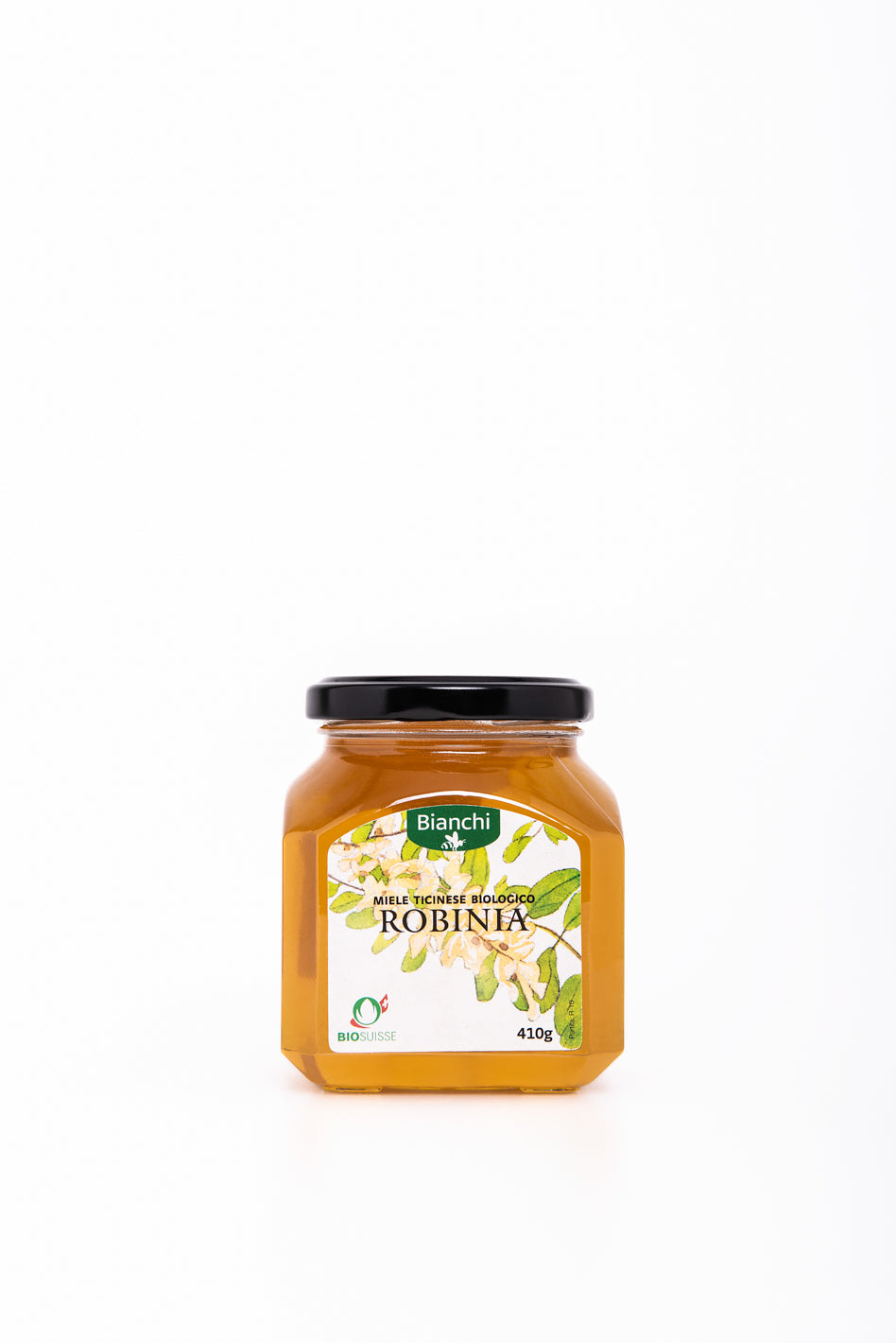 Organic Ticino acacia (black locust) honey 410 gr